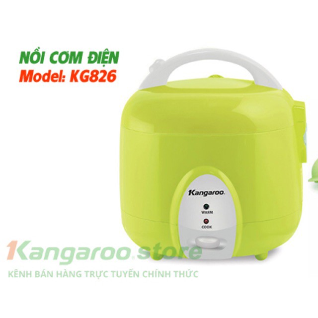 [Free ship] Nồi Cơm Điện Kangaroo KG826 Lòng Dày BH Toàn Quốc