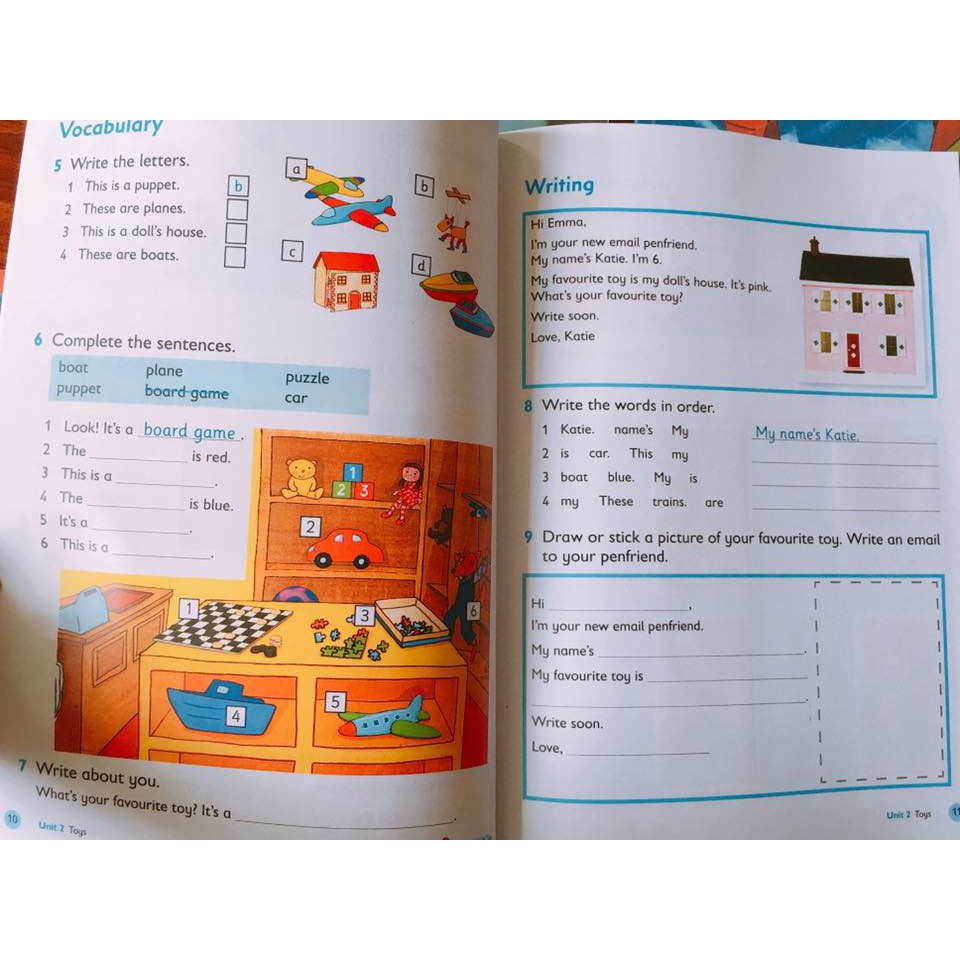 Combo 6q - [TẶNG FILE NGHE] Oxford primary skill reading and writing