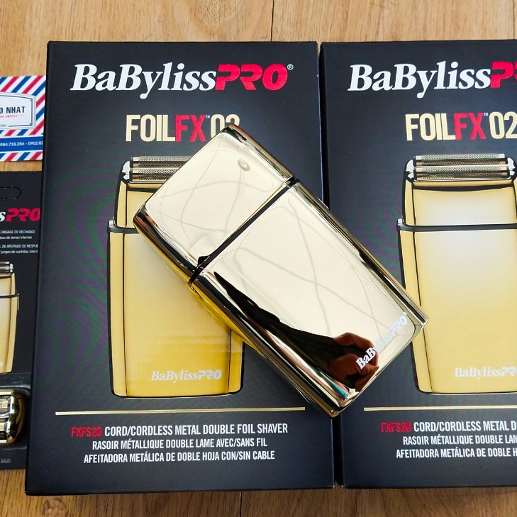 Cạo khô BaByliss Pro FOILFX02 Gold