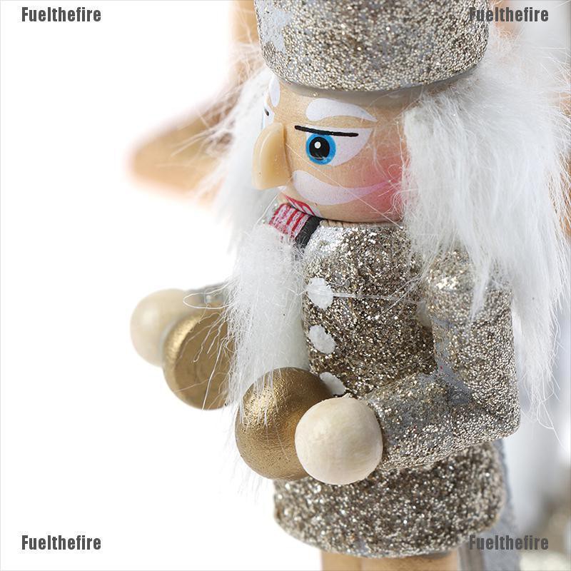 Set 1 / 5 Mô Hình Búp Bê Nutcracker Bằng Gỗ 12cm