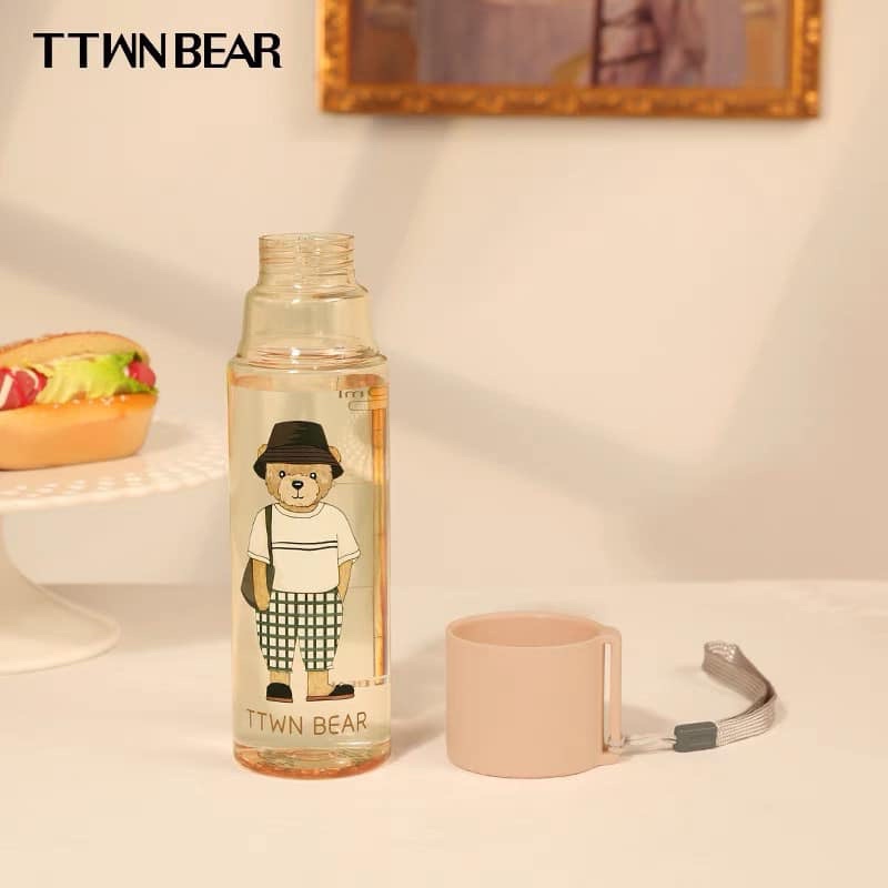 Bình nhựa 430ml TTWN BEAR BZ2005 chính hãng