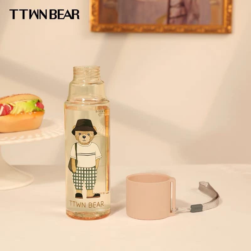 Bình nhựa 430ml TTWN BEAR BZ2005 - Hàng chính hãng