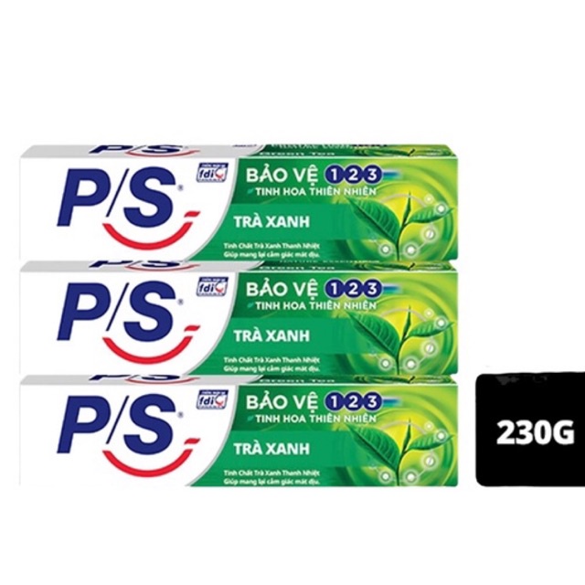 Kem đánh răng PS Trà Xanh 230gram
