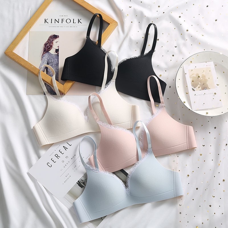 Áo lót Không Gọng 3/4 Cup Nâng Ngực 32-38AB Dành Cho Nữ