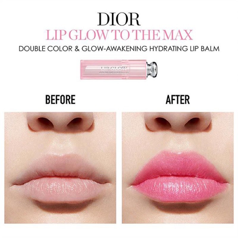 🍭Son Dưỡng Dior Addict Lip Glow To The Max 🍭 Màu 201, 204, 207, 210