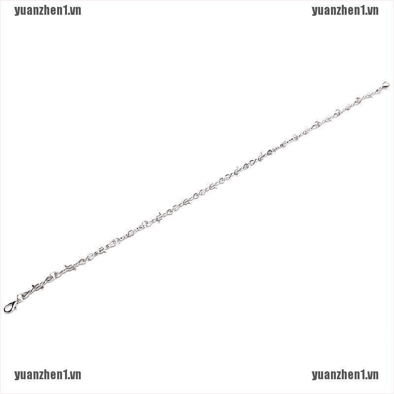 [YUANZHEN1] Vòng Cổ Dây Gai Phong Cách Hip Hop Punk Cho Nam Và Nữ