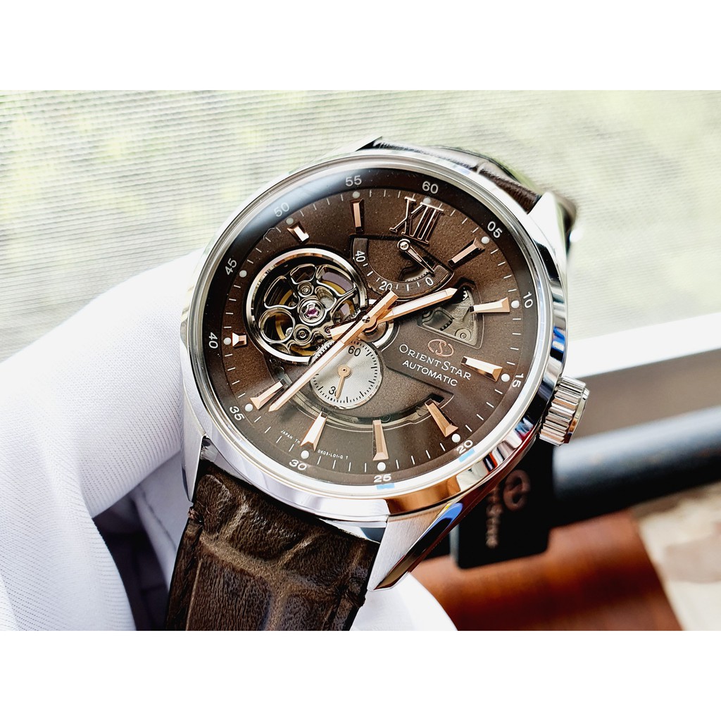 Đồng hồ nam chính hãng Orient Star Skeleton SDK05004K0 - Máy Automatic cơ - Kính Sapphire