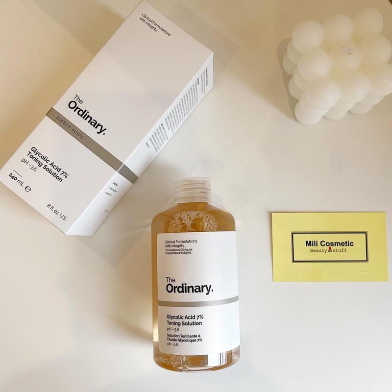 [SẴN - ĐỦ BILL] Toner The Ordinary Glycolic Acid 7% Toning Solution