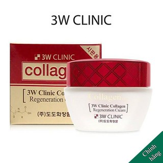 Kem 3W Clinic dưỡng trắng chống thâm quầng 3W Clinic Collagen 60ml