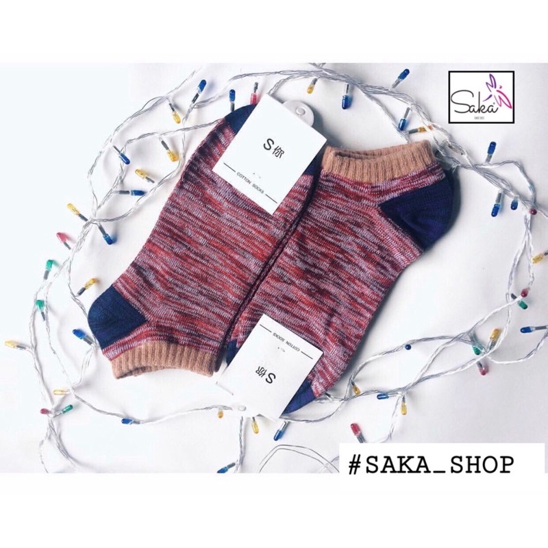 Vớ nữ hoạ tiết thổ cẩm chất đẹp