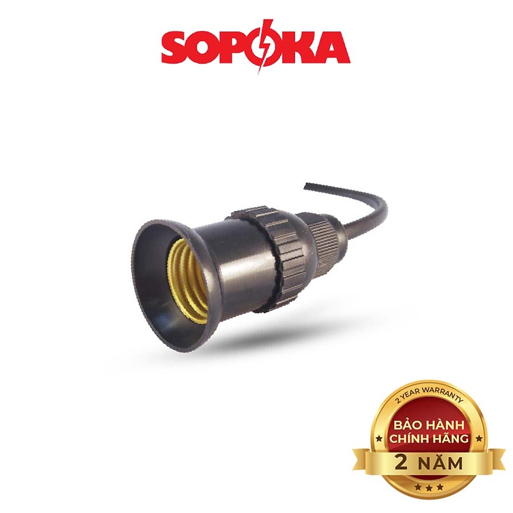 Đuôi đèn chịu mưa SOPOKA ĐCM-3,4 chống thấm, an toàn