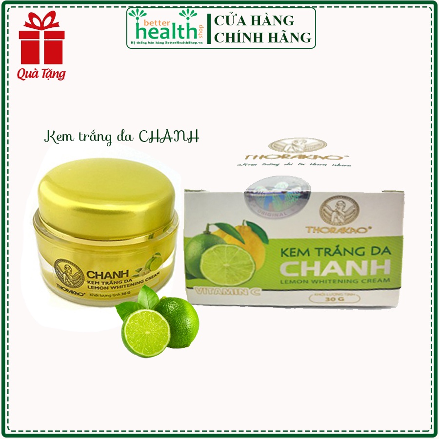 Kem Dưỡng Trắng Da Chanh Thorakao 30g