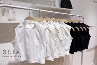 ÁO CROPTOP CỔ LỌ