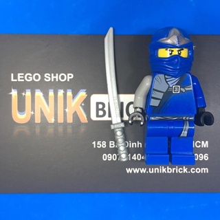 Lego UNIK BRICK Jay ZX Ninja xanh dương trong Ninjago chính hãng (như hình)