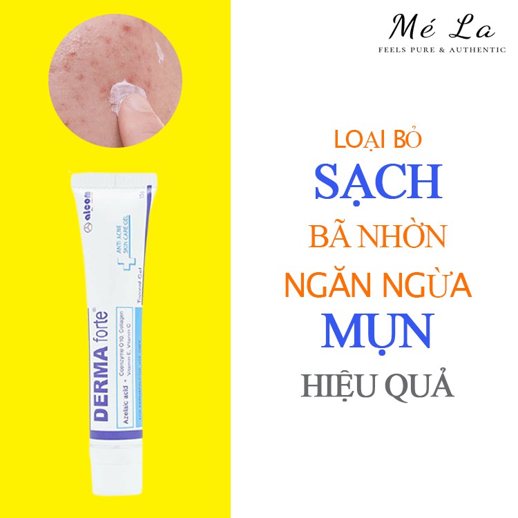 Gel Mờ Thâm Giảm Mụn Derma Forte Gel 15g | BigBuy360 - bigbuy360.vn