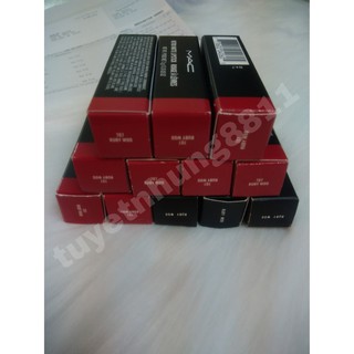 Son Mac Ruby Woo  Auth Full hóa đơn nhập