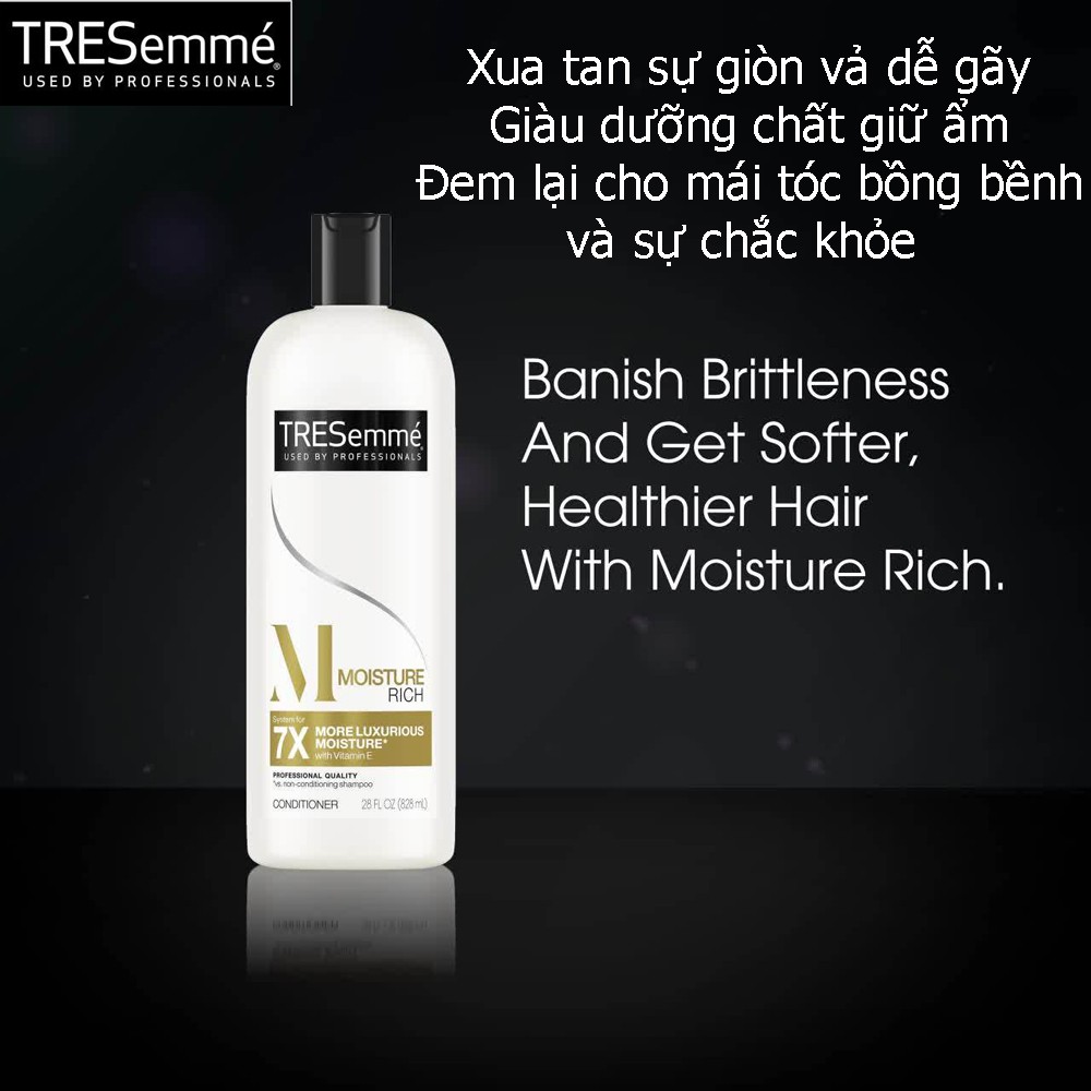 Dầu gội, xả TRESemme 1,15 lít ngăn gãy rụng (Mỹ) | BigBuy360 - bigbuy360.vn