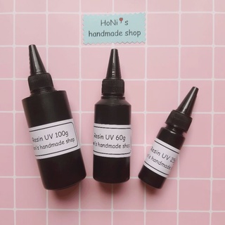 Keo Resin UV cứng trong suốt 100g phủ bóng đất sét, làm trang sức handmade