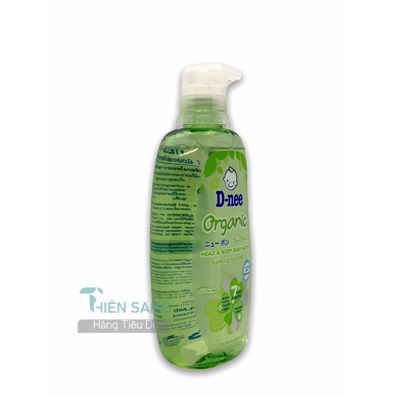 Sữa tắm gội Dnee sơ sinh organic 380ml