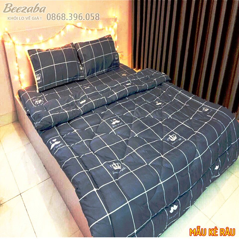 [CHĂN PHAO] Bộ Chăn Phao Ga Gối poly cotton [CHỌN MẪU]