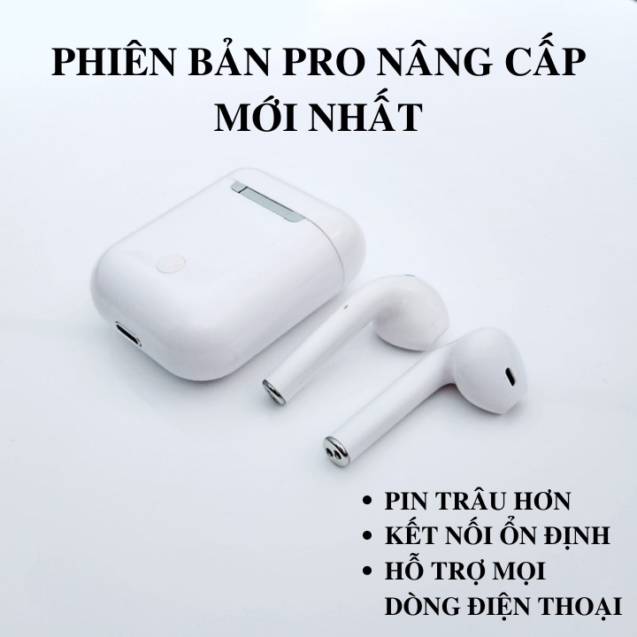 [CHÍNH HÃNG] Tai Nghe Bluetooth i12 Phiên Bản Nâng Cấp Mới Có Cửa Sổ Kết Nối Hiển Thị Pin