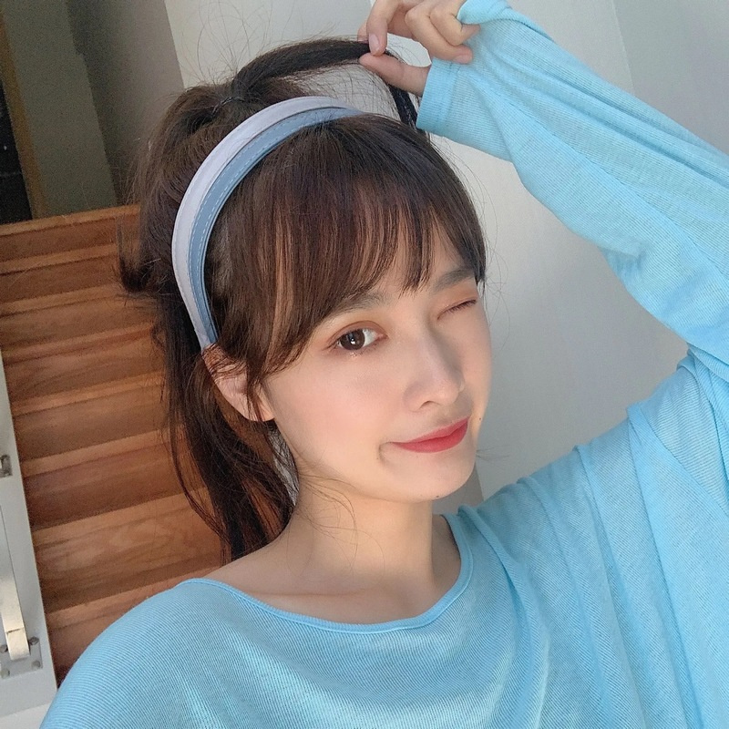 Băng Đô Da PU Phong Cách Cổ Điển Cho Nữ