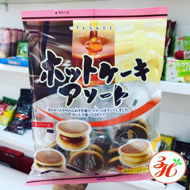 Bánh Dorayaki Tenkei date T8/22 Nhật