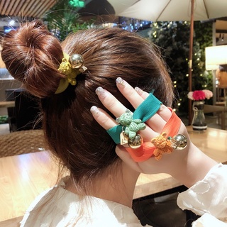Dây cột tóc hình gấu dễ thương - Dây buộc tóc nhiều màu