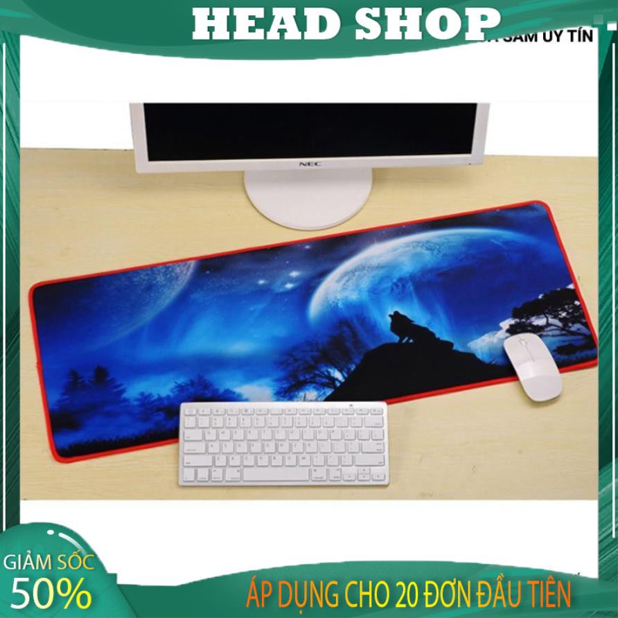 Lót Chuột + Bàn phím hình siêu dễ thương Size Lớn 30 x 80 cm giá siêu rẻ (Mẫu 3) HEAD SHOP