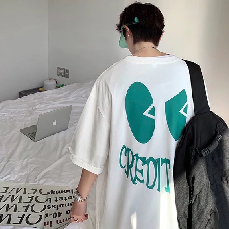 Áo Thun Tay Ngắn Dáng Rộng In Chữ Phong Cách Hip Hop Thời Trang Mùa Hè Cho Nam Và Nữ Size M-8XL