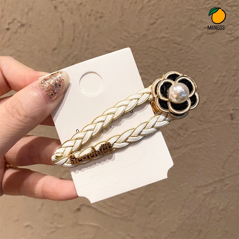Kẹp Tóc Nữ Hàn Quốc Phong Cách Retro Xinh Xắn
