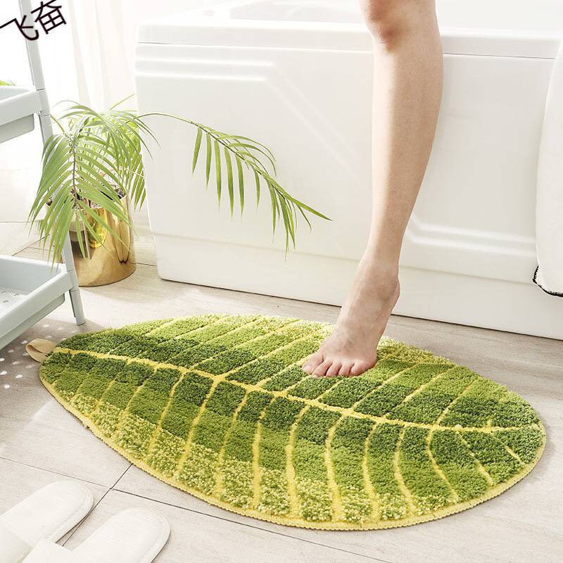 Thảm chùi chân thấm nước chất len lông cao cấp đế cao su chống trượt có thể giặt máy, đẹp bền và an toàn khi sử dụng