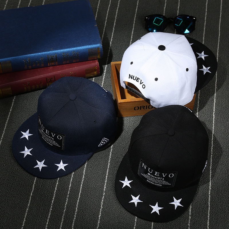 Mũ Lưỡi Trai hiphop Snapback Phong Cách Hàn Quốc NUEVO SINCE 1974