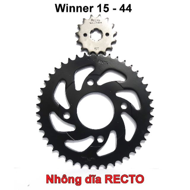 BỘ NHÔNG DĨA RECTO CHO WINNER X, WINNER 150 (THÁI LAN)