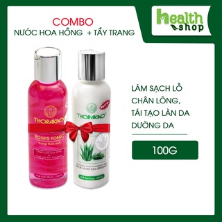 Toner Hoa Hồng và Sữa rửa mặt Tẩy Trang Thorakao