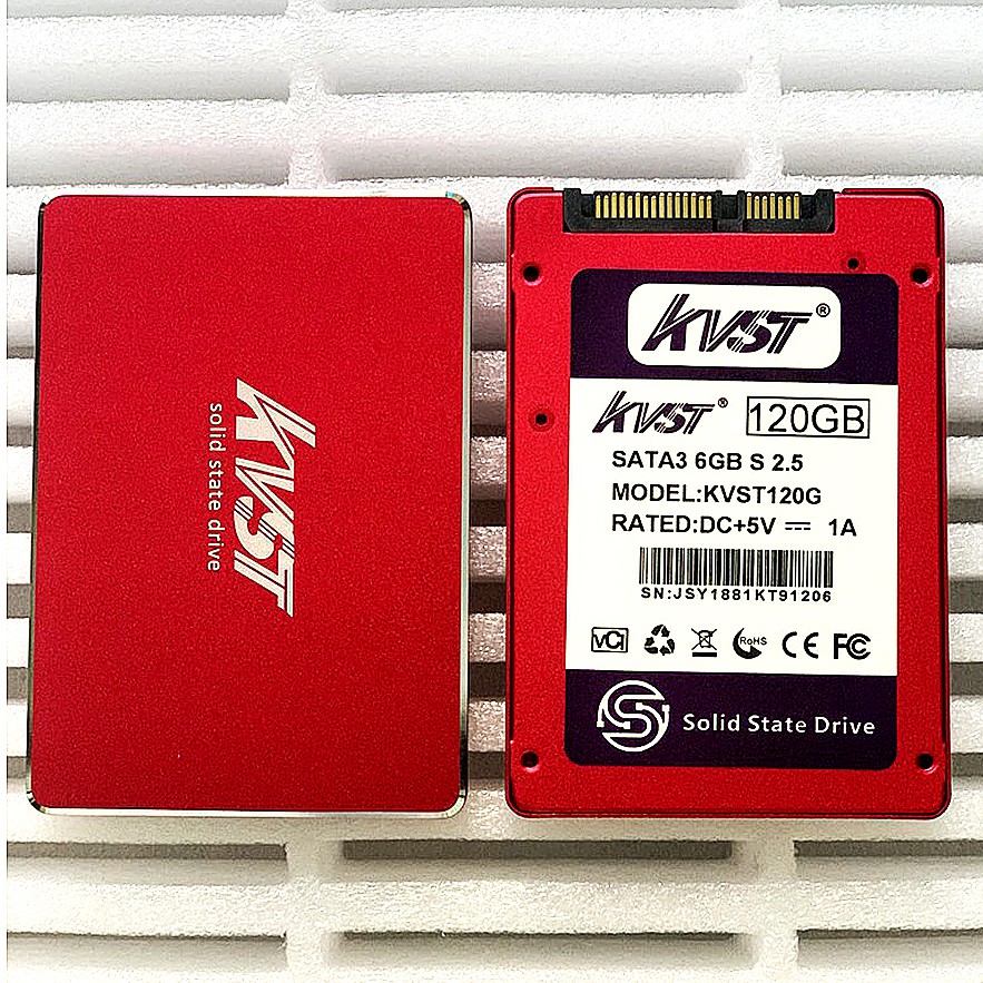 Ổ Cứng SSD 120GB KVST 2.5&quot; Sata III Chính Hãng Bảo Hành 3 Năm