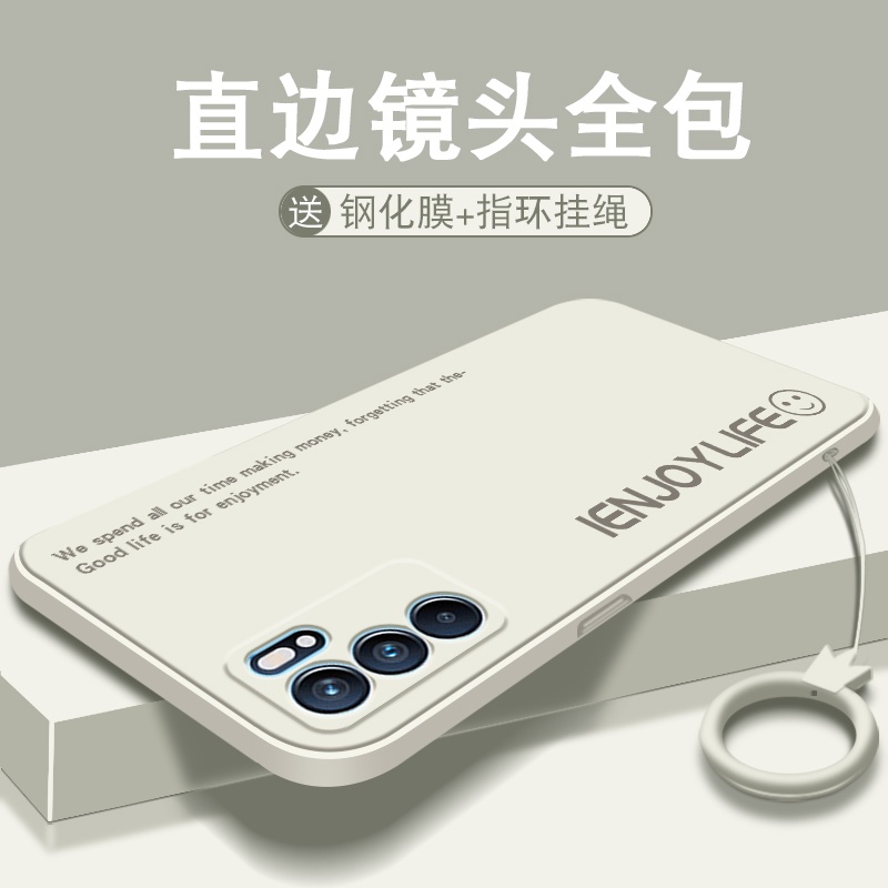 Ốp Điện Thoại Silicon Dẻo Mềm Bo Viền Cho oppo Reno 6 5g reno6 z oppo A16 Reno 6Z 5g