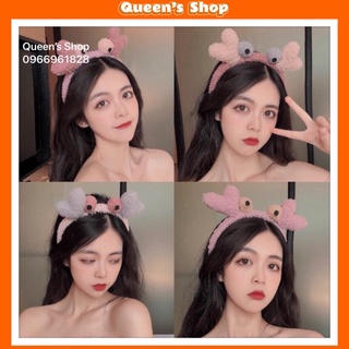 🎀sỉ sẵn bờm cua cài tóc bờm len mắt cua dễ thương 🎀