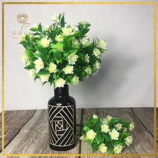 Hoa lài giả_5 cành 25 bông _ Hoa vải Gia Hy