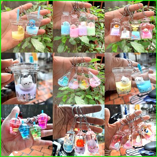 Móc khóa ❤️ FREESHIP ❤️ Quà Lưu Niệm Móc Khóa Nước Nhiều Hình Dễ Thương