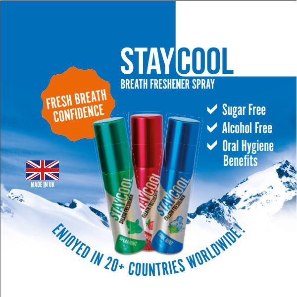 combo 3 lọ xịt thơm miệng staycool