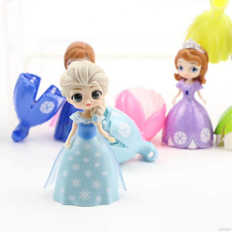 Set 18 Mô Hình Nhân Vật Công Chúa Phim Hoạt Hình Disney Bằng Nhựa ALICE