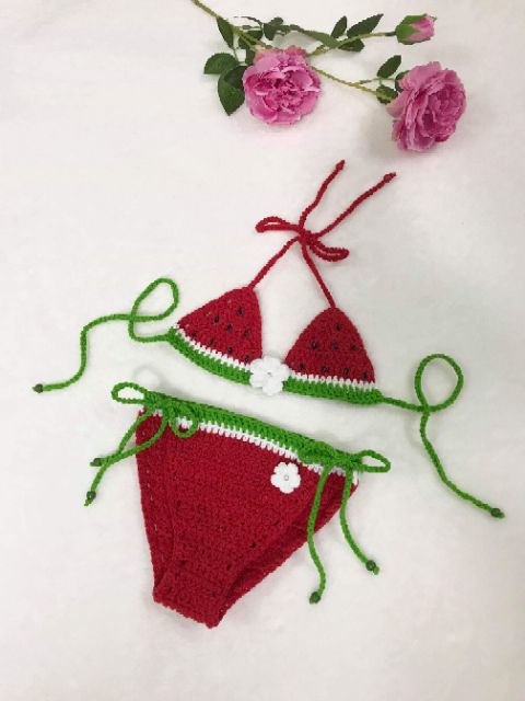 BIKINI CHO BÉ HÌNH DƯA HẤU