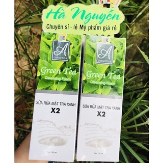 Sửa rửa mặt x2 trà xanh acosmetics