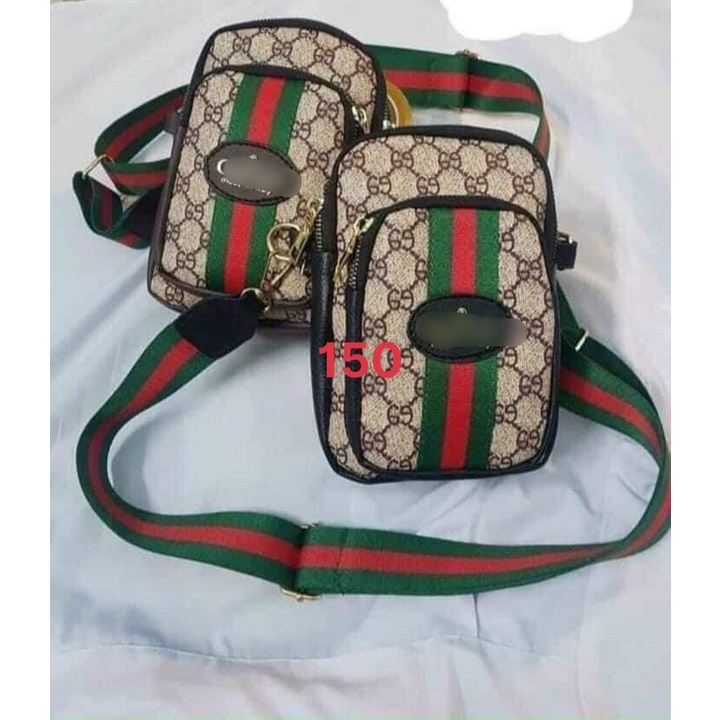 Túi Đeo Chéo Điện Thoại Dáng Đứng và DÁNG NGANG Phối Kẻ 3 Ngăn SIÊU HOT SHOPDUYENCUONG