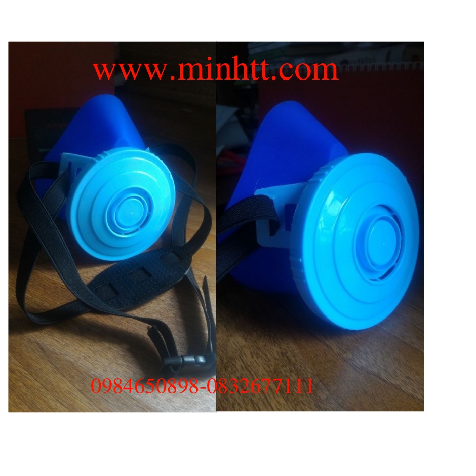 Mặt nạ chống bụi VKR - DM01 xuất xứ Việt Nam, màu xanh dương, bảo vệ đường hô hấp...