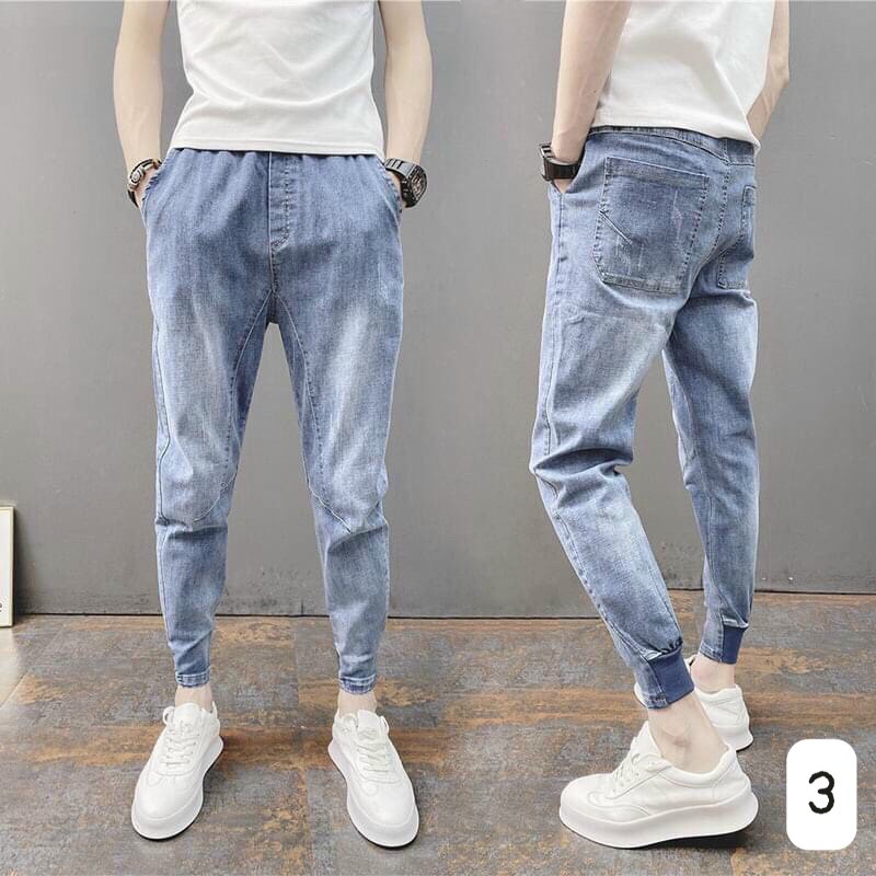 Quần jean nam 💝Freeship💝 Quần Bò Nam Cao Cấp Ống Ôm Co Giãn 4 Chiều HU28 | BigBuy360 - bigbuy360.vn