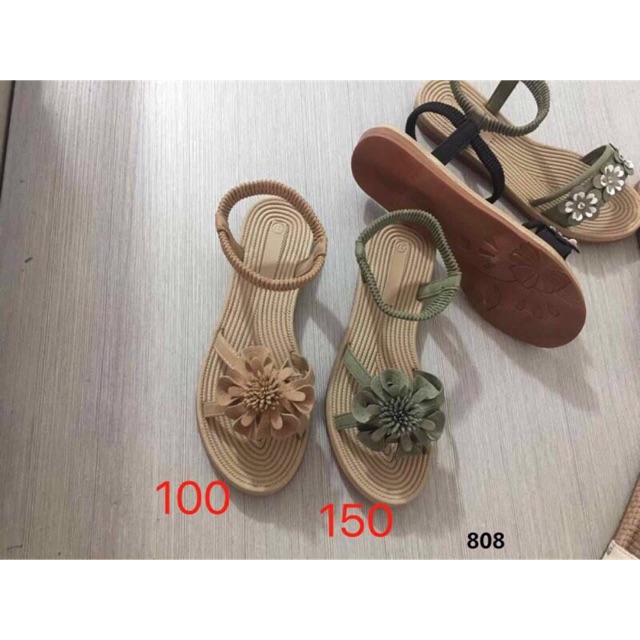 [ SỈ ] Dép Xăng đan bệt cho nữ đế giả cói hàng hot - Sandal hot