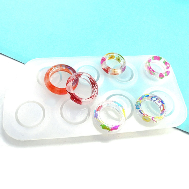 Khuôn silicone làm nhẫn thủ công tiện dụng