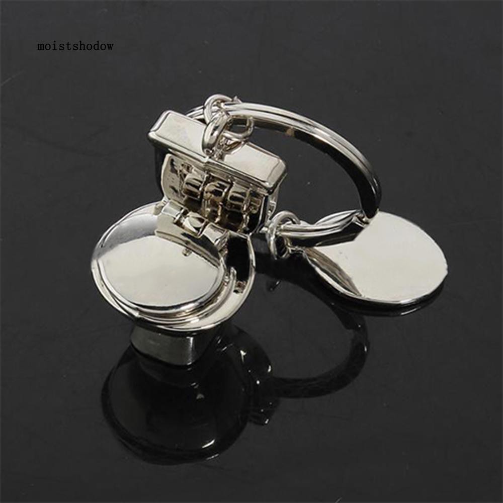 Móc khóa hình toilet 3D mini độc đáo dùng làm quà tặng